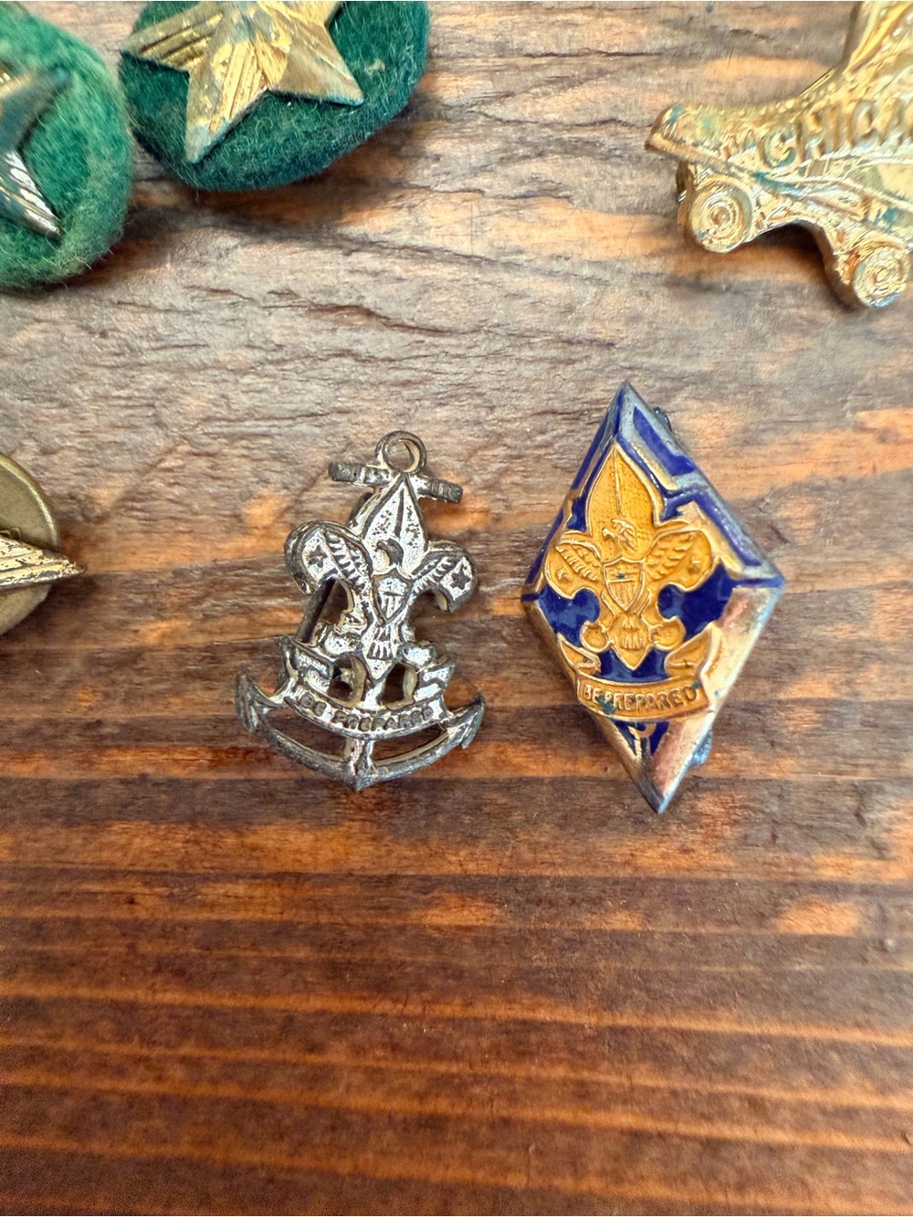 Boyscout Vintage Pin Lot 1930's & WW II Pins & More READ Description Lot Of 11 - Picture 9 of 12